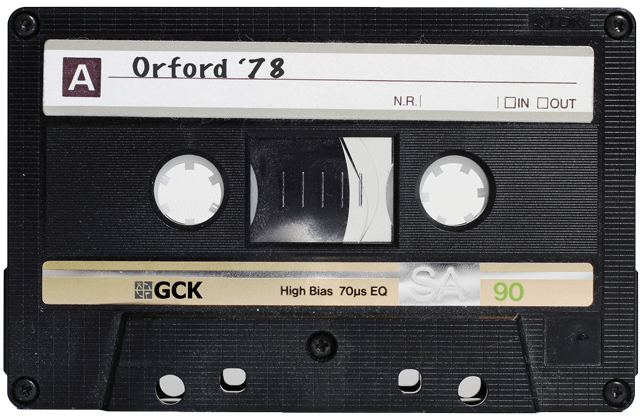 Image of cassette tape with no clue in the alt text - but well done for looking