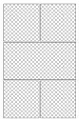 six frame comic book layout thumbnail