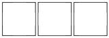 three frame comic layout